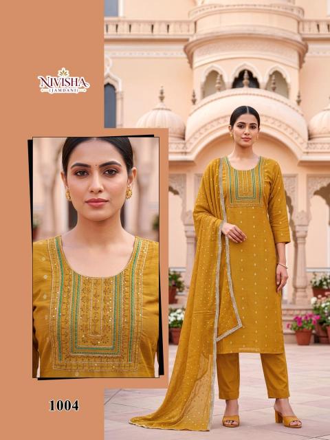 Desi kudi nivisha 3pcs kurtis wholesale